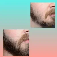 ببین ریش سبیلت چیکار میکنه