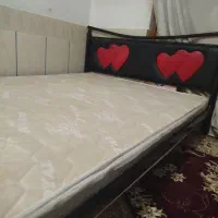 تخت خواب دونفره با تشک|تخت و سرویس خواب|زاهدان, |دیوار