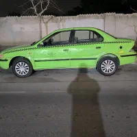 تاکسی تهران سمند ۸۹ سبز