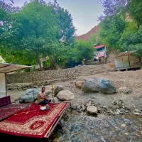 ویلا کاملا جنگلی دربست امن چسبیده به رودخانه درود