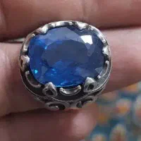انگوشتر نقره توپاز