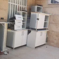 کابینت فلز ام دی اف سفید براق