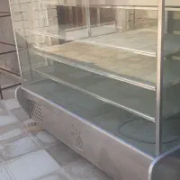 ویترین قنادی.استیل. تمیز