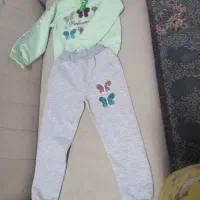 بلوز شلوار سبز کاهویی نوع نوع برای سن ۴ سال