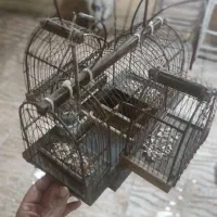 قفس تله چوبی دست بافت