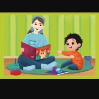 پرستار کودک ۹ ساله