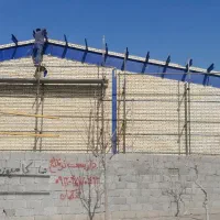 اجرای کلیه کارهای ساختمانی سوله های صنعتی