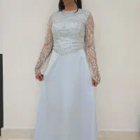 لباس شب مجلسی عروسی . فقط یک بار پوشیده شده