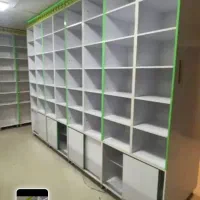 قفسه ام دی اف مخصوص داروخانه ومغازه|کتابخانه، شلف، قفسه‌های دیواری|کرمانشاه, |دیوار