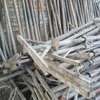 اجاره جک سقفی فلزی قالب فلزی چوبی چهارپایه فرغون