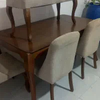 فروش میز نهارخوری ۶ نفری جنس خوب