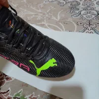 کفش فوتبال استوک دار مدل پوما سایز ۳۹ با کارتون|کیف، کفش، کمربند|فولادشهر, B2|دیوار