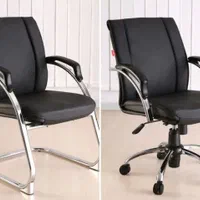 صندلی فورتیک استیل چرخشی جک دار دو حالته تنظیمی|دفتر کار|خرمآباد, |دیوار