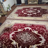 فروش فوری فرش دو تخته فرش ۱۲ متری ۱۷۰۰ شانه قرمز،