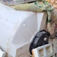 منبع آب قیفی عمودی با پایه آهنی مخصوص منزل وکارگاه|مصالح و تجهیزات ساختمان|شیراز, محراب|دیوار