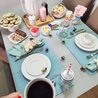 رومیزی و زیر بشقابی|پرده، رانر، رومیزی|خرمشهر, |دیوار