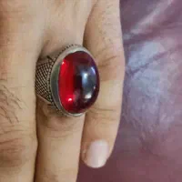 یک انگشتر   قدیمی یاقوت درشت اناری رکاب دست‌ساز|جواهرات|تهران, صادقیه|دیوار