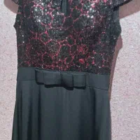 پیراهن مجلسی کاپ دوزی شده سایز۳۸و۴۰|لباس|ساری, |دیوار