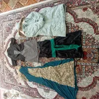 لباس مجلسی بایه عدد پالتو