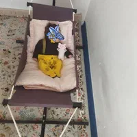 گهواره ننویی نوزادی مشکی|اسباب و اثاث بچه|رشت, فلسطین|دیوار
