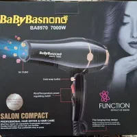 سشوار BabyBasnono قدرتمند آکبند