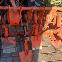 کار با هفت بیل کشویی تراکتور فیات