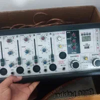 آمپلی فایر پاورمیکسر میکروفون پایه باند و باند