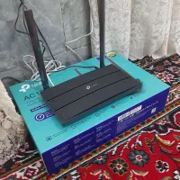 مودم روتر vr400 3 ، بی استفاده ، مشکی ، تی پی لینک