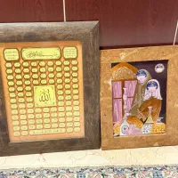 دو عدد تابلو دکوری و صنایع دستی