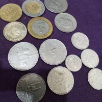 سکه های قدیمی و کلکسیونی بسیار کمیاب|کلکسیون سکه، تمبر، اسکناس|رشت, پل تالشان|دیوار