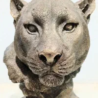 مجسمه ببر طلایی تزیینی