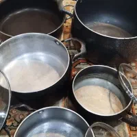 پنج تیکه قابلمه نسوز محکم