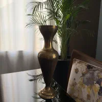 گلدان ۳۵ سانتی برنج ارمنی