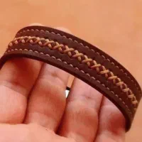 فروش و ساخت انواع دستبند چرمی ساده و با پلاک|بدلیجات|شیراز, شهرک استقلال|دیوار