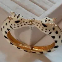 دستبند  زرافه طرح طلای خارجی خیلی ناز نو