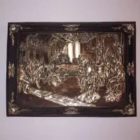 تابلو شام اخر ورقه طلا نو نو