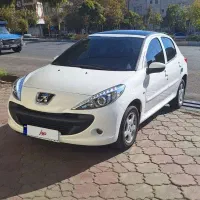 پژو 207i پانوراما اتوماتیک TU5P سفید مدل 1403