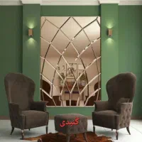 نقاشی رنگآمیزی آذران آینه ماربل کاغذ دیواری کابینت