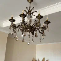 لوستر برنجی|لوستر و چراغ آویز|تهران, جنت‌آباد شمالی|دیوار