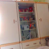 کمد ۳تیکه ام دی اف اصل|جاکفشی، کمد، دراور|فردیس, شهرک ارم|دیوار