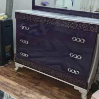 سرویس خواب ام دی اف براق کاملا نو وتمیز