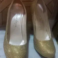 کفش مجلسی پر نگین سایز ۴۰|کیف، کفش، کمربند|تهران, مینای شمالی (مخبر)|دیوار