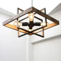 آویز های چوب و فلز|لوستر و چراغ آویز|اصفهان, ملاصدرا|دیوار