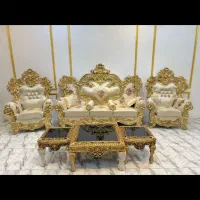 مبل/سلطنتی/میز ناهار خوری/مبلمان|مبلمان خانگی و میز عسلی|خمینی‌شهر, |دیوار