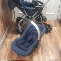 کالسکه و کریر و روروئک و ساک وآغوشی ست کامل