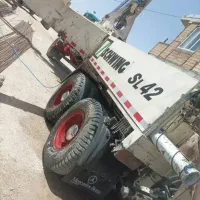 پمپ بتن دکل هوایی ۴۲ متری