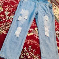 بیلر جین سایز بزرگ سالم و نو