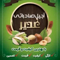 نیروی خانم جهت کار و فروشندگی در اجیل صادراتی غدیر