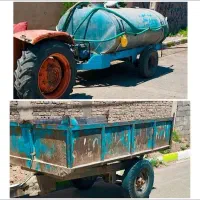 تانکر آب ۴۰۰۰لیتری حمل نخاله ساختمانی بتن ریزی