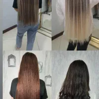 اکستیشن موی طبیعی و بافتمو